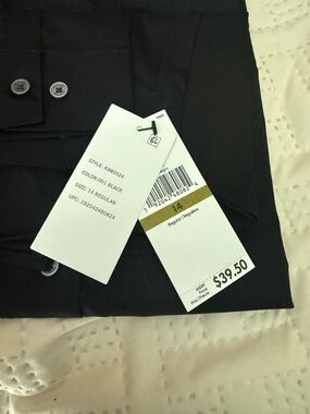 Calvin Klein Black Button-Down Shirt